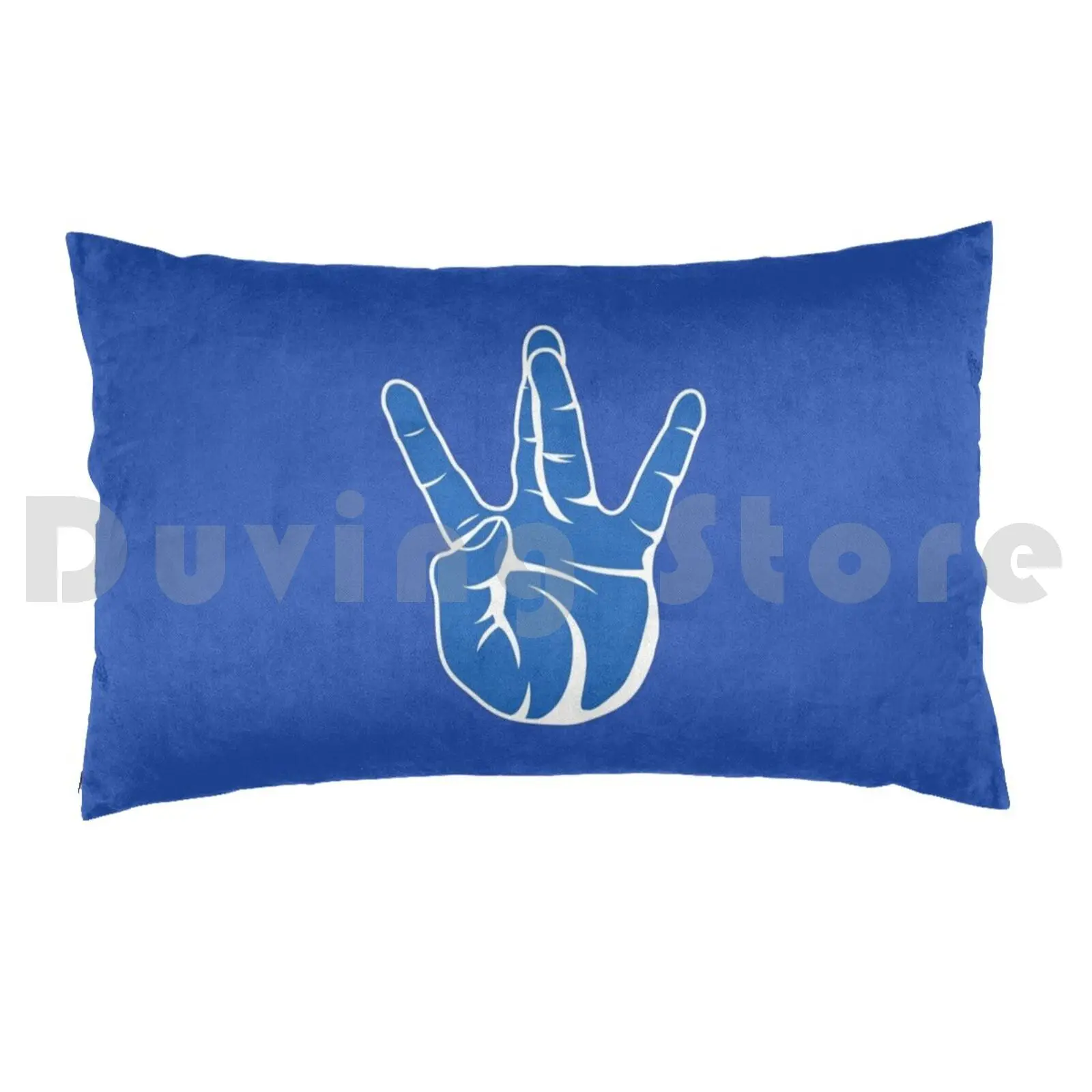 Westside West Coast Rap Hip Hop Hand Sign Blue Pillow Case Printed 35x50 Westside Westcoast Rap Hip Hop 2pac