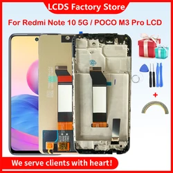 Original 6.5'' LCD For Xiaomi POCO M3 Pro LCD M2103K19G M2103K19C Display Replacement Touch Screen For Redmi Note 10 5G LCD