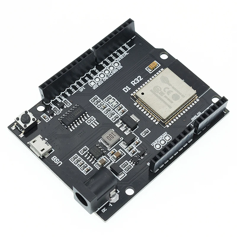 For Wemos D1 ESP32 ESP-32 WiFi Bluetooth-compatible 4MB Flash UNO D1 R32 Board Module CH340 CH340G Development Board For Arduino