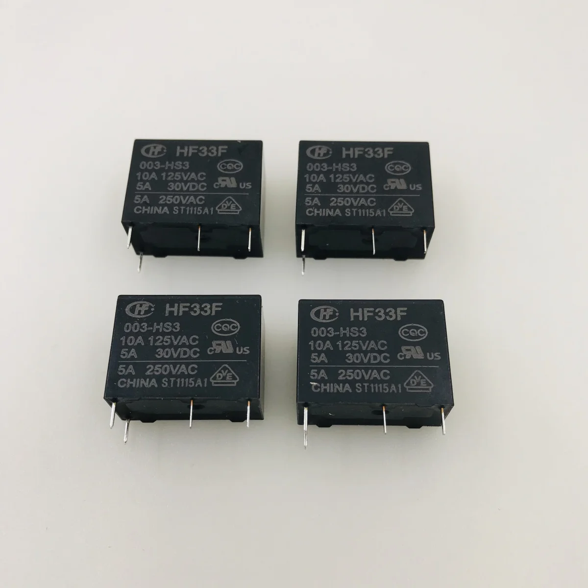 

HF33F-003-HS 5A 250VAC JZC-33F-003-HS3 relays