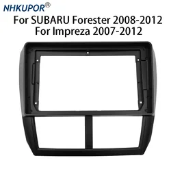 Car Radio Frame Kit For SUBARU Forester Impreza Auto Stereo Panel Mounting Bezel Faceplate Center Console Holder Fascia