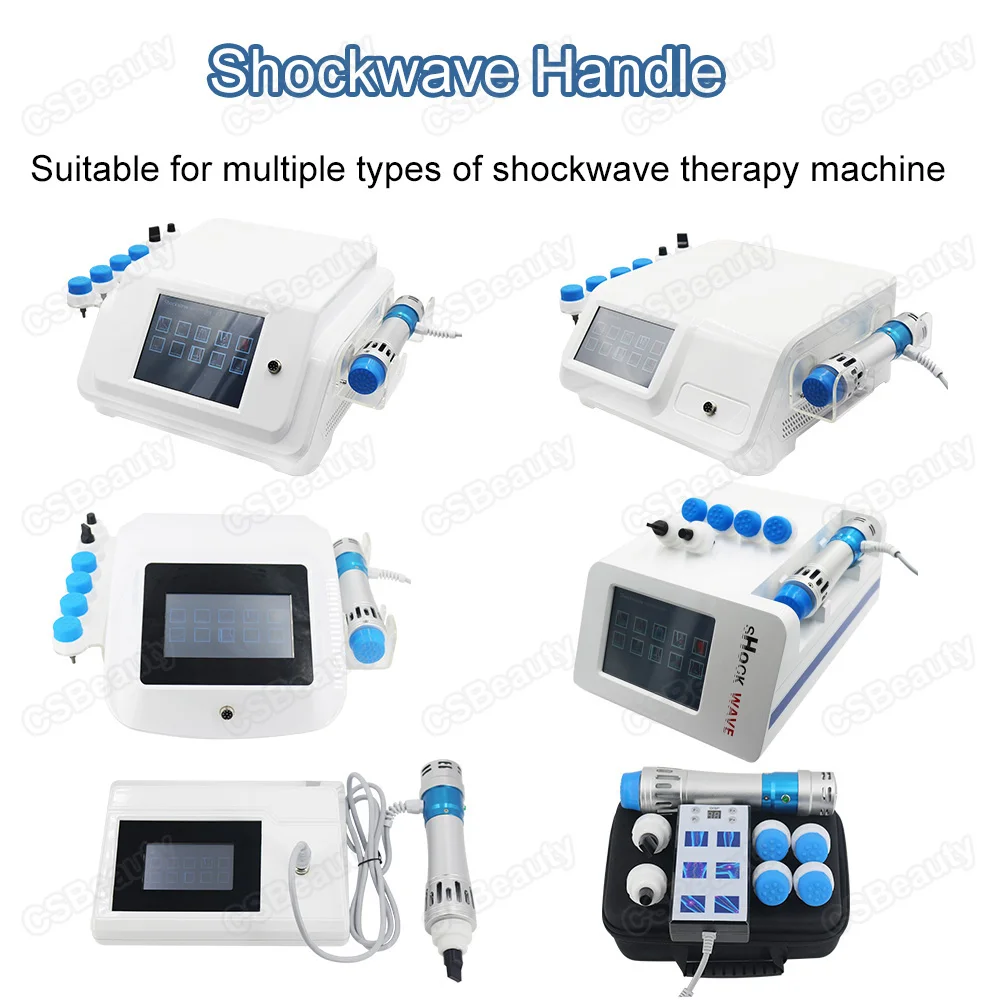 Shock Waves Physiotherapy Instrument Handle ED Treatment Shockwave Therapy Machine Accessories Body Massager Gun Pain Relief