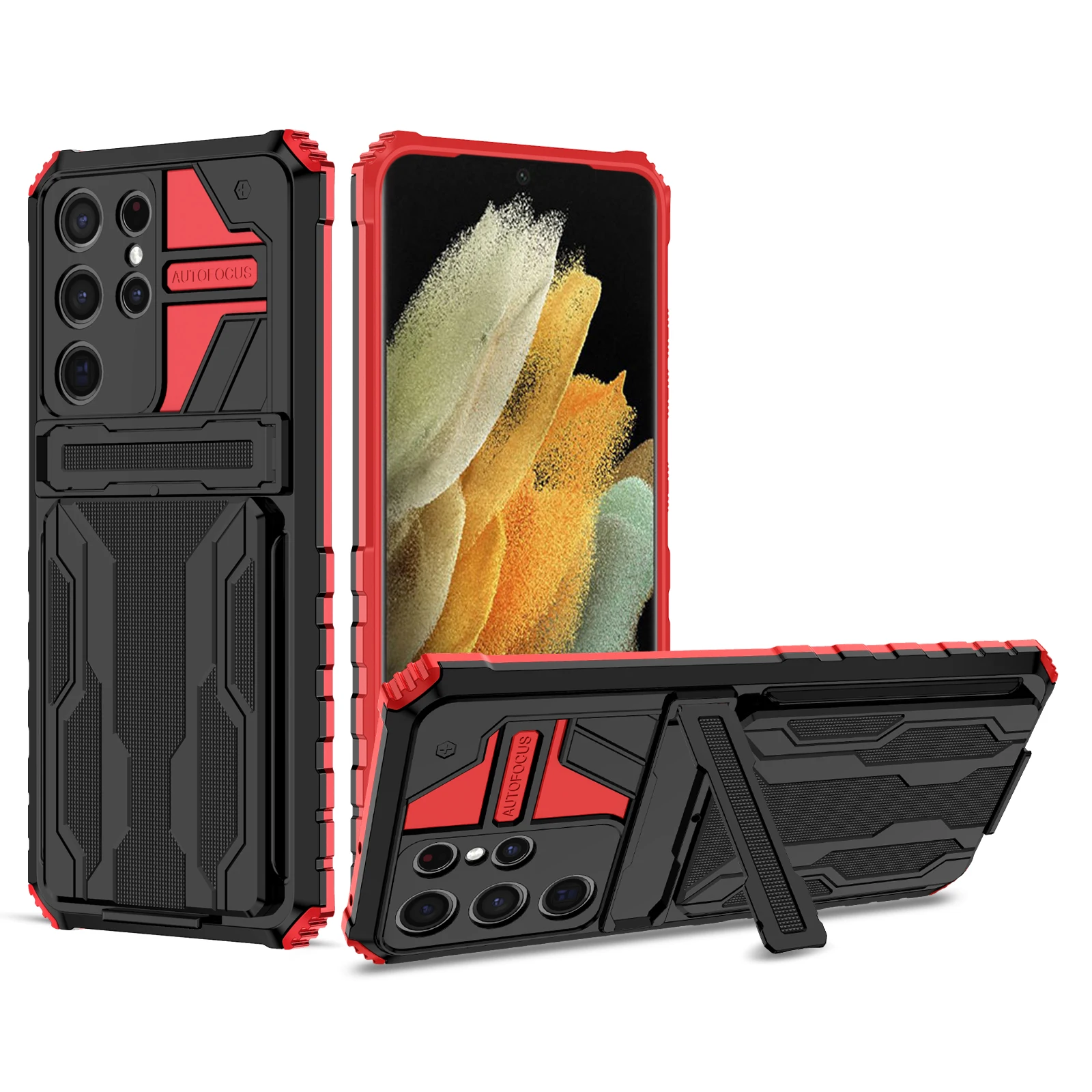 Hülle für Samsung Galaxy S25 Ultra S24 FE Note 20 Ultra A16 A55 A05S Brieftaschen-Karten-Flip-Cover Schützende Hybrid-Stand-Hartschalenhülle – Detail 20