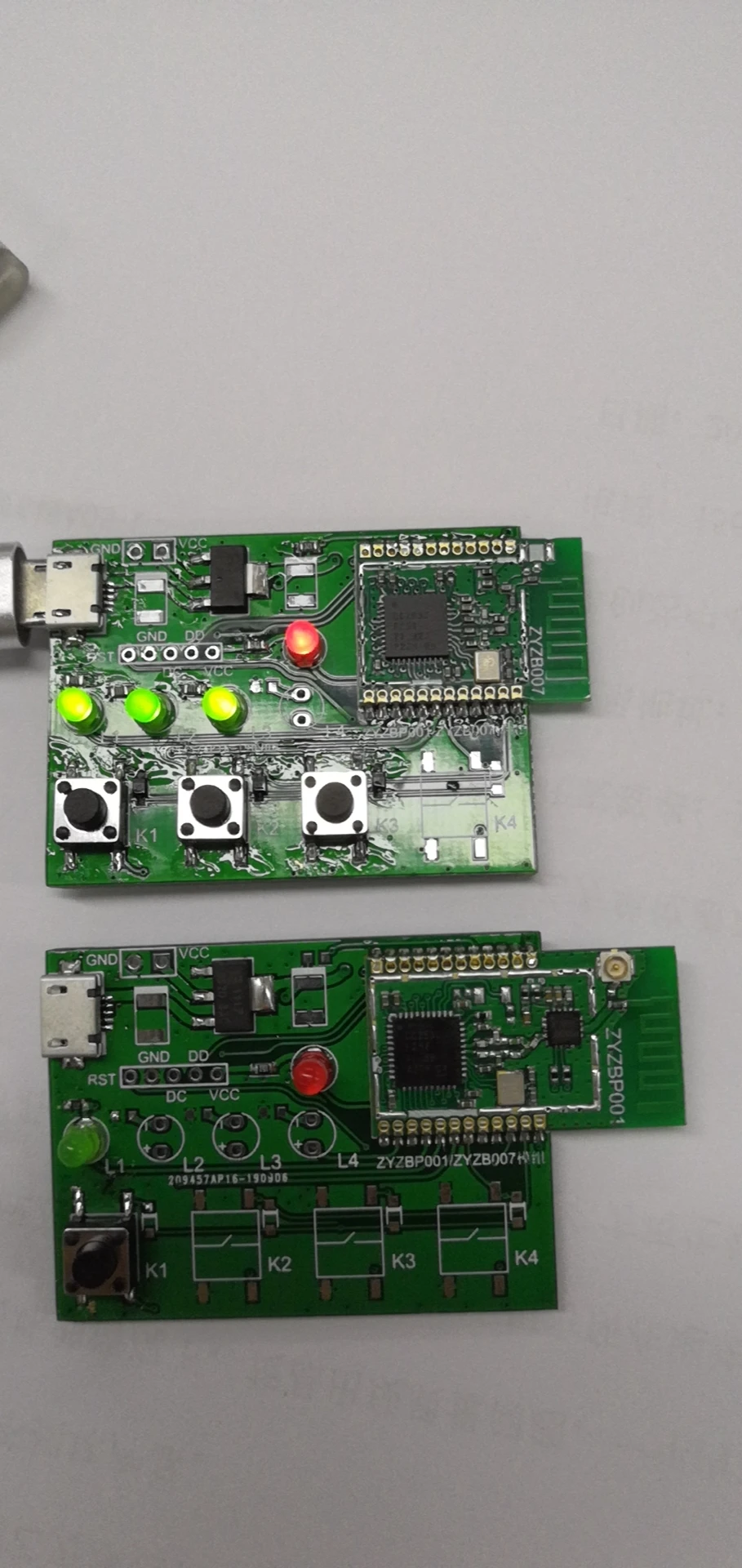 Стандартный Трехходовой модуль коммутатора Zigbee