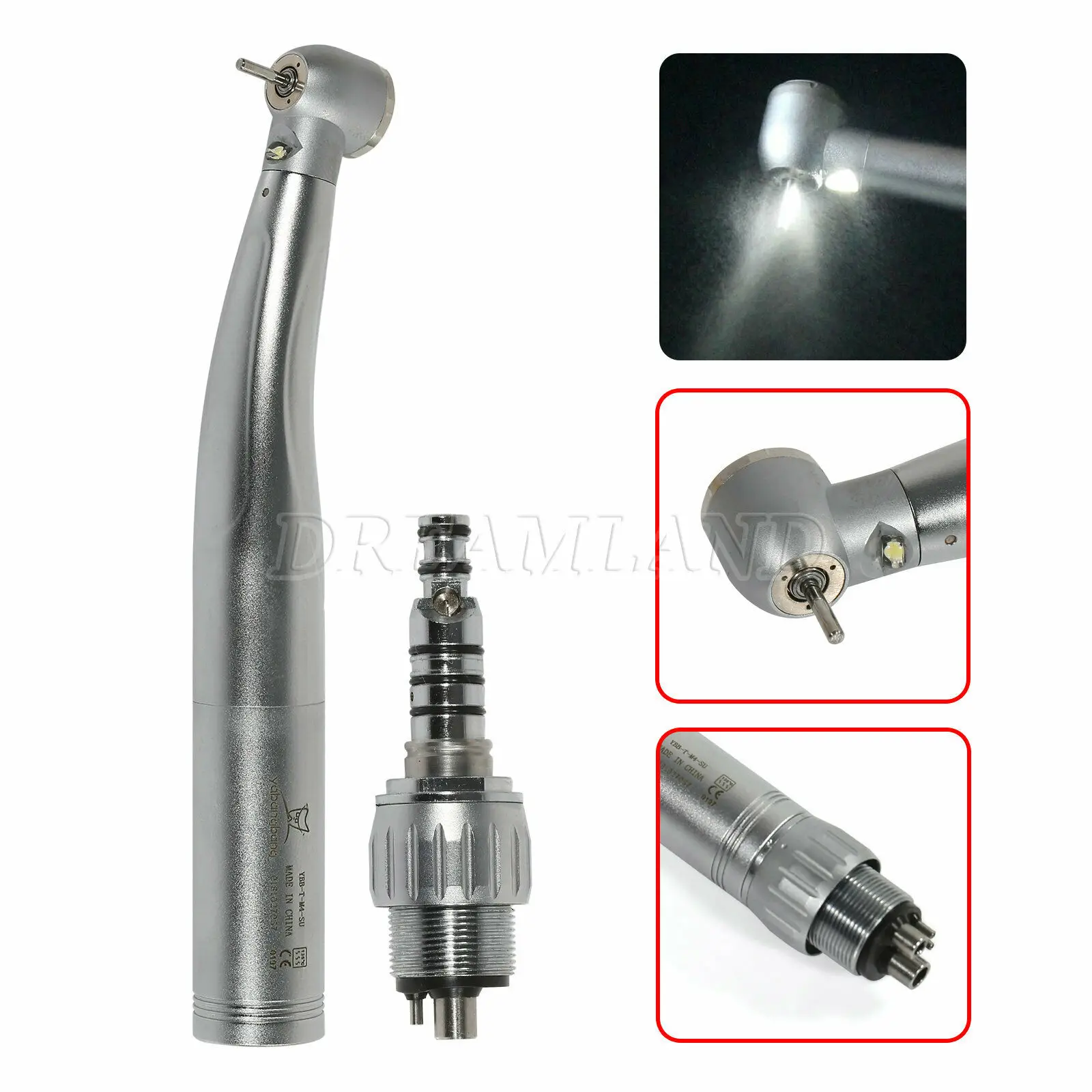 

Dental 4Hole Quick Coupler fit KAVO LED High Speed Handpiece E-generator