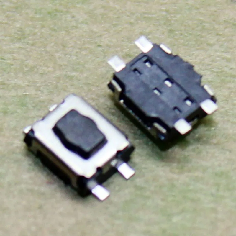 Microinterruptor de 4 Patas para Citroën C1, C2, C3, C4, C5, PEUGEOT, RENAULT, VIVARO #204, mando a distancia, interruptor de reparación, MICRO botón