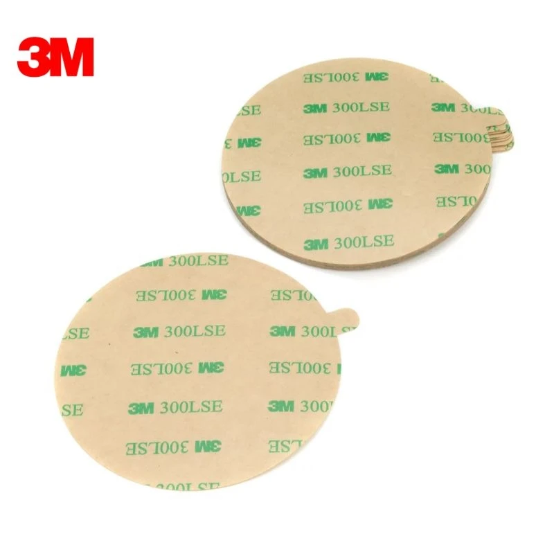 3M-Ruban adhésif double face, autocollant rond transparent, épaisseur 0.17mm, cercle 80mm, livraison directe, 300LSE, 9495LE, 20 pièces