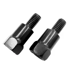 Motorcycle Rearview Mirrors Adapters M10 10MM M8 8MM Right Left Hand Thread Clockwise Anti-clock Conversion Bolt Screws