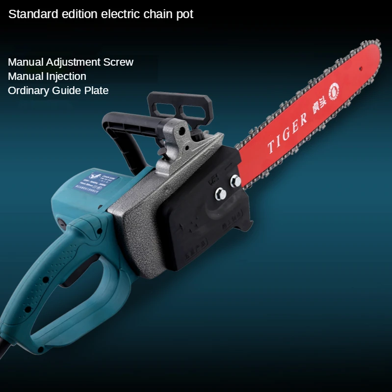 16 inches Portable Cutting Machine Household Electric Woodworking Chainsaw Logging Portable Chain Saw Wood Chain Saw