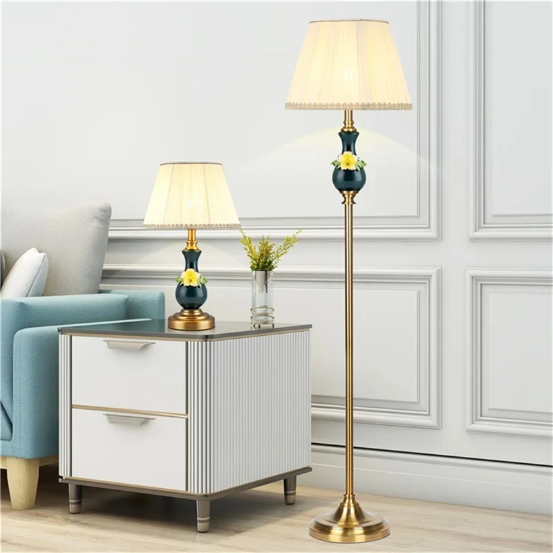 OULALA Floor Lamp Lighting Modern LED Creative Design Ceramic Decorative for Home Living Bed Room