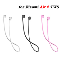 For Airdots Pro 2 Earphone Strap Anti-lost Silicone Cable String Rope for Xiaomi Air 2 TWS Wireless Headset Accessory