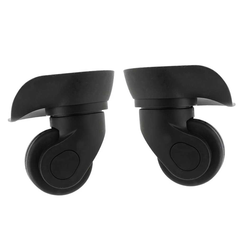 2 Pieces Swivel Suitcase Luggage Mute Casters Replacement Wheels for Trolley