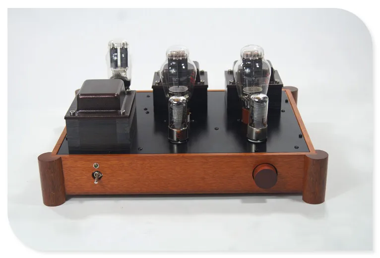 New  300B Class A single-ended high-fidelity tube power amplifier, 717A 6J8P 6M8 pre-stage push, 30HZ-20KHZ，low distortion