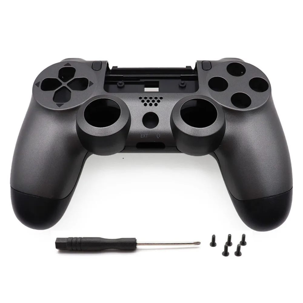 Vorne Hinten Gehäuse Shell Fall Für PS4 JDM-050 JDM-055 JDS 055 JDS 050 Controller Mit R1 L1 Schlüssel Halter Unterstützung innere Rahmen