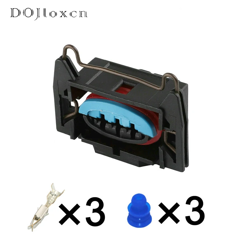 1/5/10/20/50 Sets 3 Pin DJ70360-3.5-21 Car Connector EDIS Coil Pack Socket For Ford Focus Mondeo Mk3 Ignition Plug Coil Plugs