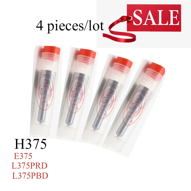 

4 pieces L375 H375 E375 H375PBR L375PBD L375PRD Ato Diesel Injector Nozzle For 28236381 28533059