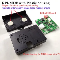 RPI-MDB 라즈베리 파이-자판기 MDB 캐시리스 인터페이스 어댑터 보드, 지폐 수납기, 동전 발증기로 작동