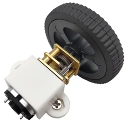 N20 Motor DC 3V/6V/12V N20 Mini Micro Metal Geared Motor With Toy Wheel 15RPM to 500RPM Reversible For DIY Robot Toy Car Motor