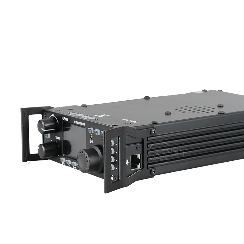 جهاز الإرسال والإستقبال Xiegu G90S HF 20W SSB/CW/AM-30MHz HF للهواة هيكل SDR مع موالف هوائي آلي مدمج