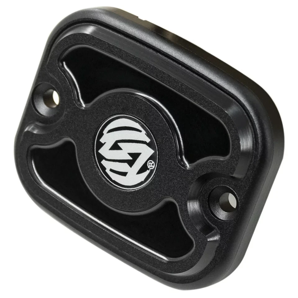 RSD Motorcycle Parts Accessories Front Brake Cylinder Cover for Harley Touring 1996-2007, V-Rod 2000-2014, Softail 2000-2014