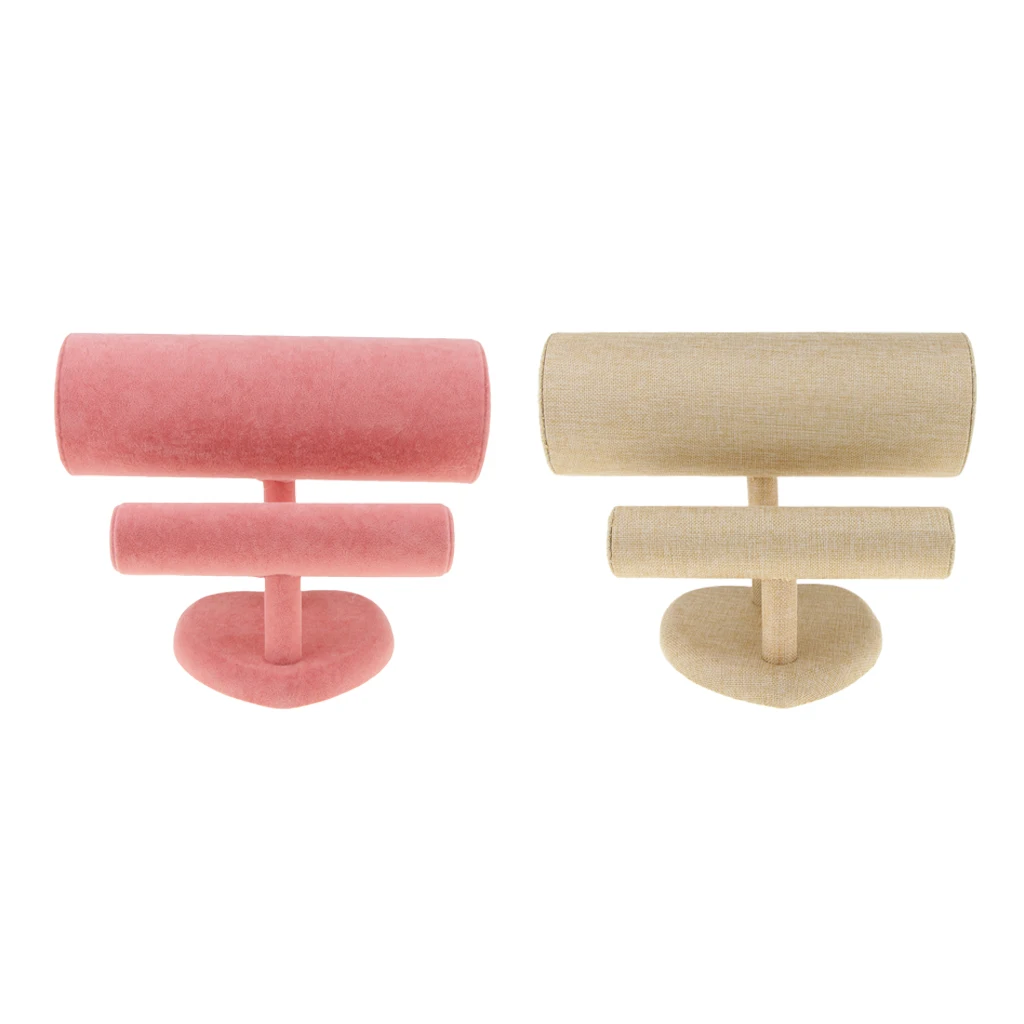 Samt Haar Clip Band Stirnband Shop Schmuck Display Stand Rack