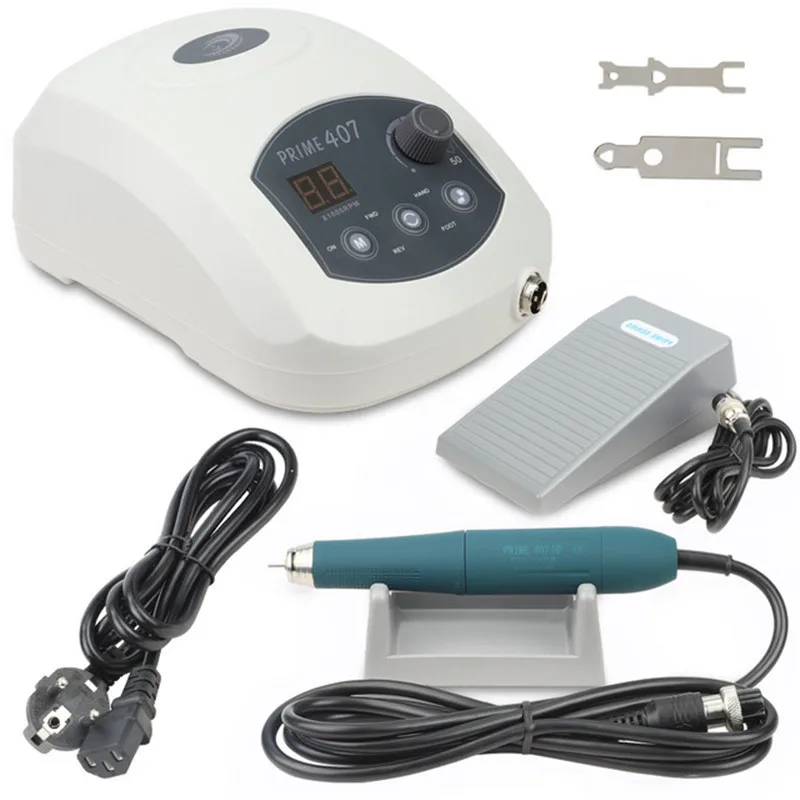 

407 Dental Brushless Micromotor 230w 50000rpm Portable Electric Micromotor With Handpiece For Lab