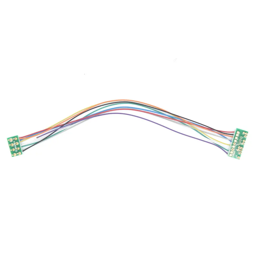 Adapter wiązki przewodów Sapphire 21MTC/21PIN na 8PIN/NEM652 dla Hornby 860045 /LaisDcc Brand
