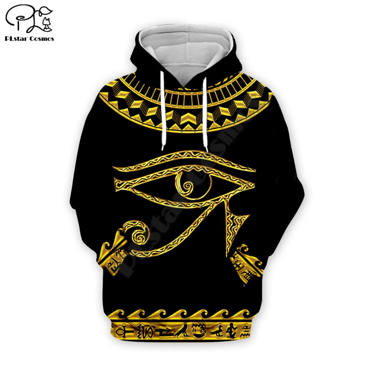 Eye of Pharaoh 3d all over Printed hoodies Harajuku Fashion Casual Hooded Sweatshirt zip hoodies women for men dropshipping