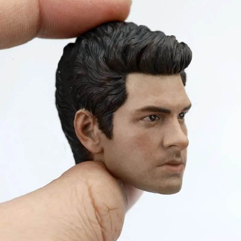 1/6 Scale Head Carving Peter Parker Andrew Garfield Male Model PVC Suitable For 12-Inch Action Figure Body Doll