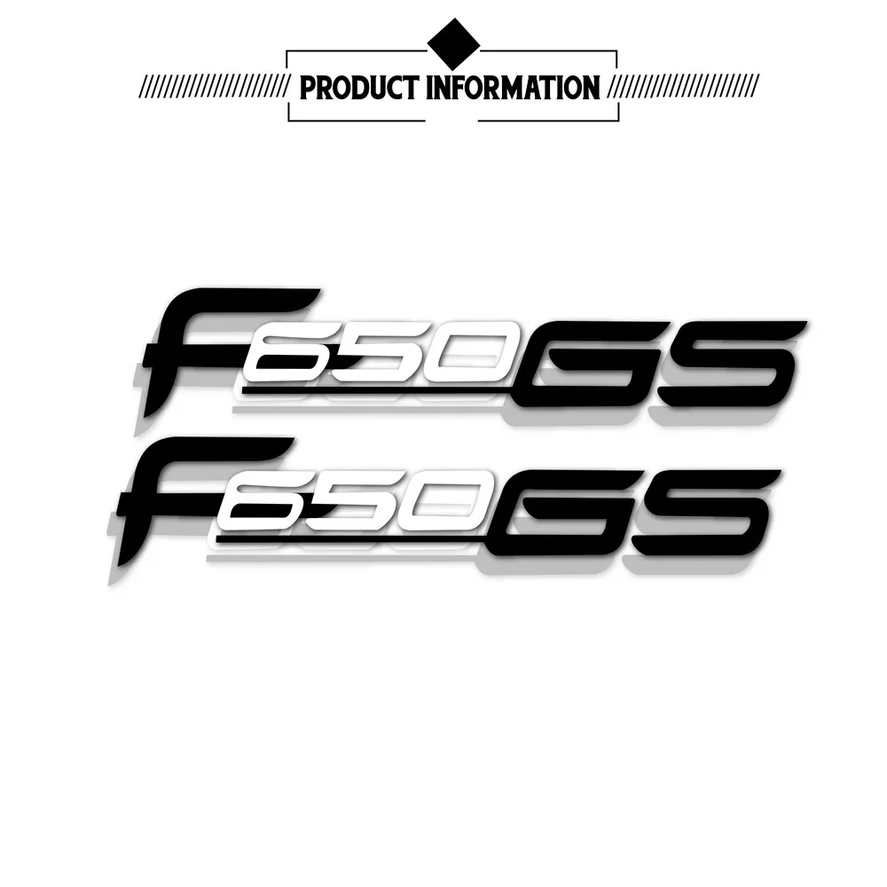 Pegatina para tanque de combustible de motocicleta, logotipo reflectante impermeable para casco de rueda, adecuado para BMW f650gs, F650GS, F650 GS, nuevo