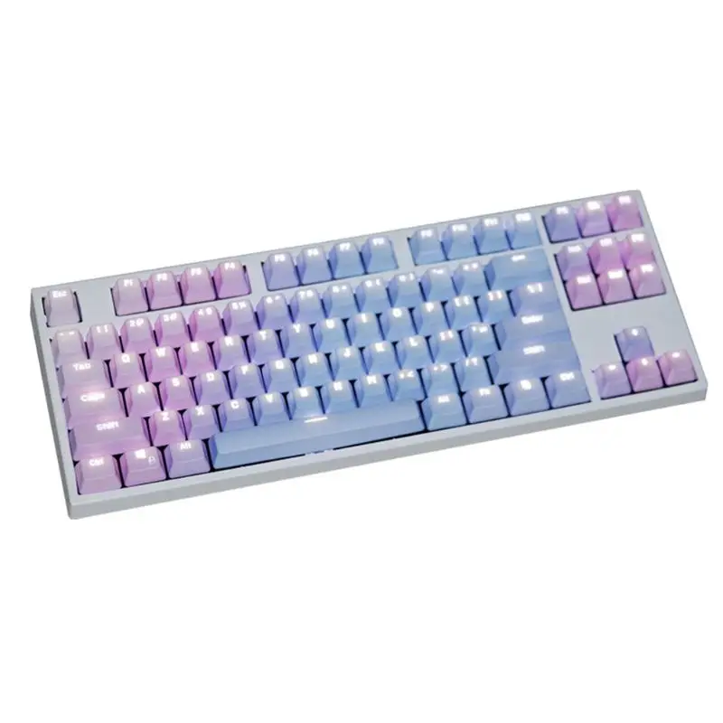 

Колпачки для клавиш PBT, прозрачные, 104, 108, 1 комплект