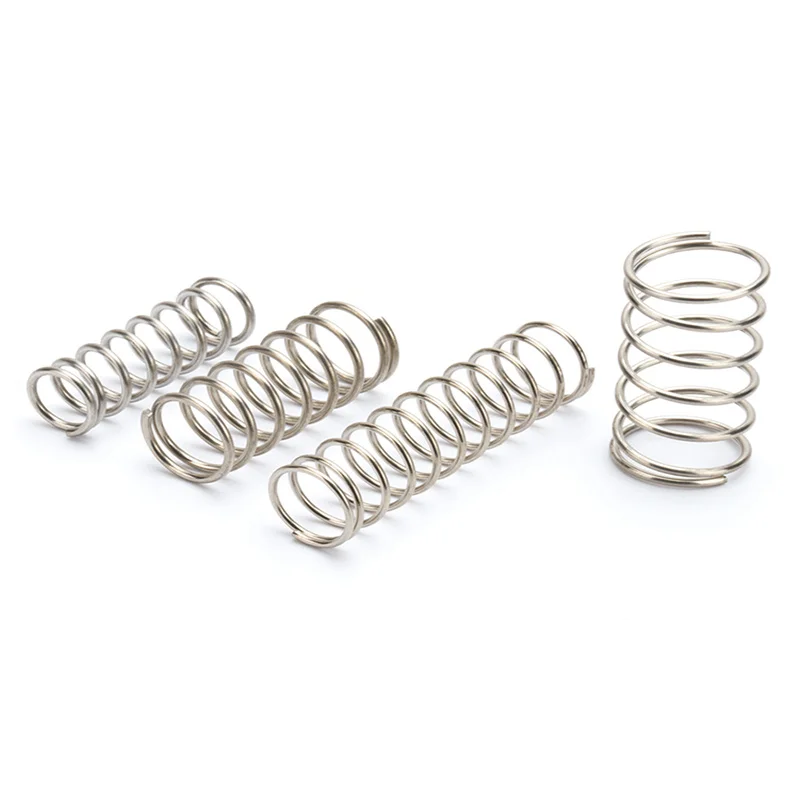 304 SUS Compressed SpringPressure Spring Outlet Store Line Diameter 0.2-0.3mm, External diameter 1.5-6mm Rotor Return Spring