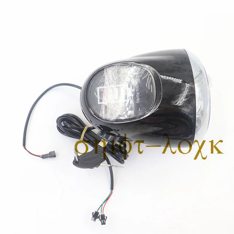 Angel Eyes  Headlight  Lighting Spotlight High Beam LCD Screen for Citycoco Electric Scooter