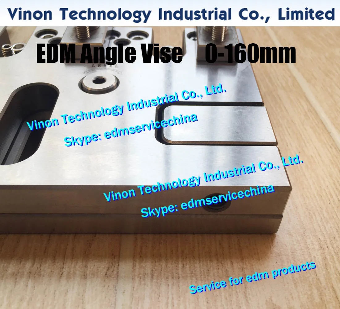 Precision Angle Vise 0-160mm (manual and adjustable) VS27 edm Jig Tools (Rectangular Fine-Tuning) 160mm Square quick clamp wire