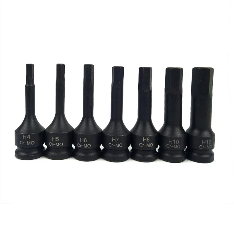7 Pcs T/M/H/RT ประเภทบล็อกหัวน็อตบิต3/8นิ้ว Driver เมตริก Star Torx Hex Spline วงล้อข้อต่อไขควงชุดซ็อกเก็ตเครื่องมือ