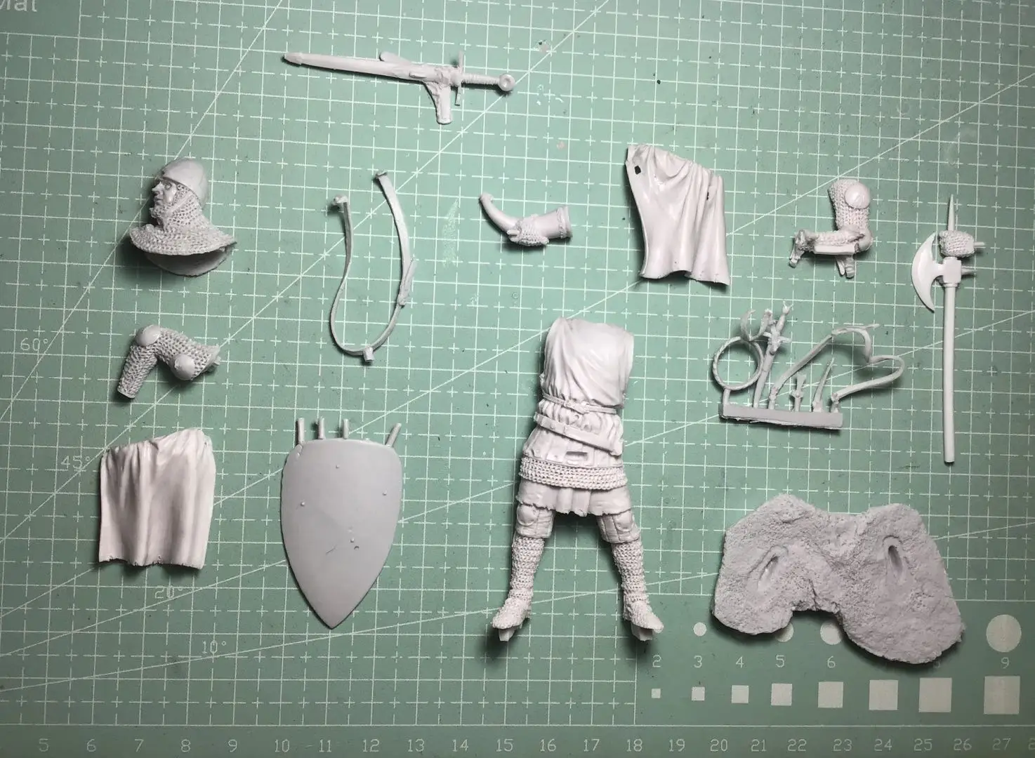 1/24  Resin Model Figure GK，Unassembled and unpainted kit