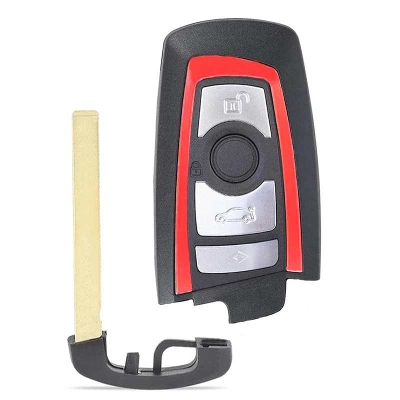 KEYECU PCF7953 315MHz 434MHz 868MHz For BMW 3 5 7 Series 2009-2016 CAS4 F System Keyless Go Key Smart Remote Fob KR55WK49863