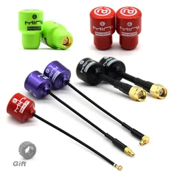 Lollipop 4 MINI Antenna RHCP ad alto guadagno 5.8G 2.8dBi SMA / RP-SMA / MMCX / UFL per RC FPV trasmettitore ricevitore Racing Drones DIY