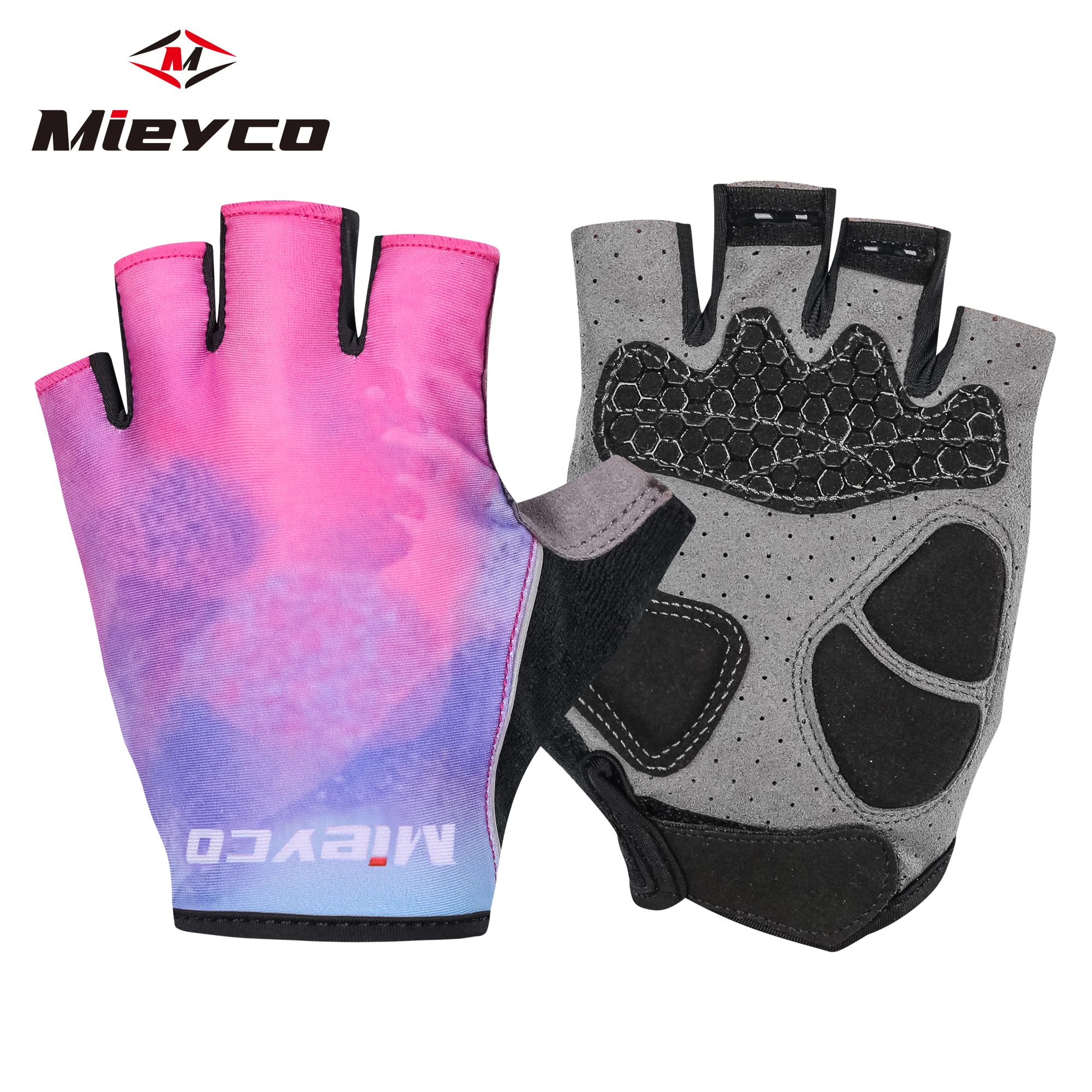 Mieyco Mtb Bike Man Cycling Gloves Gym Motorcycle Fingerless Gloves Camping Bicycle Accessories Riding Sports Gloves Women