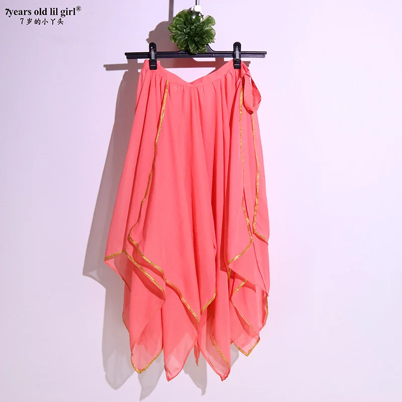 Taniec brzucha Popularny występ Włoski szyfon 12 - Spódnica z gazy kątowej EW58 59