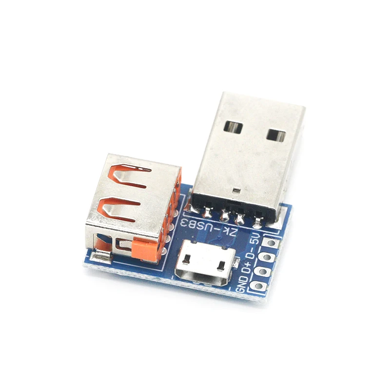 Переходник с USB на Type-c Micro USB 2,54-4P