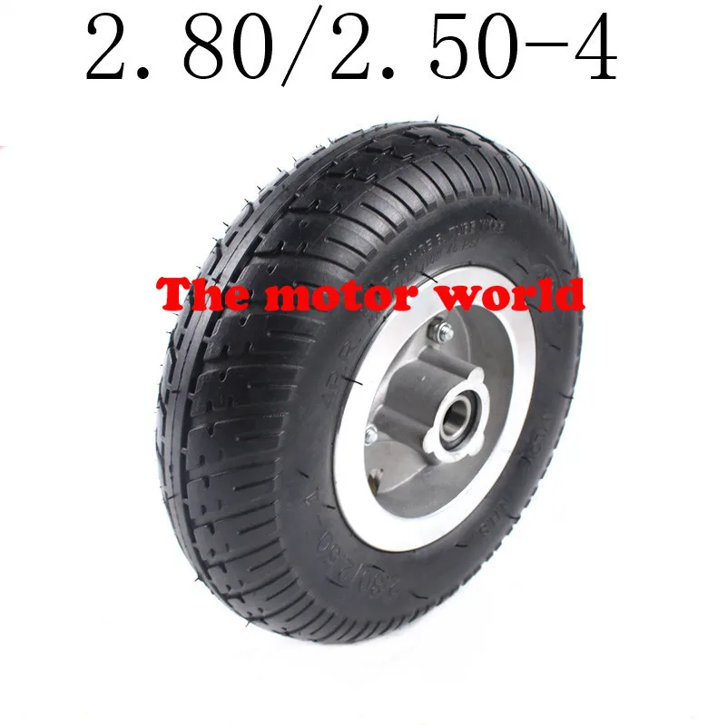 2019 New Good Reputation 2.80/2.50-4 Tire Solid Wheel 9 Inch for Electric Scooter Trolley Trailer and Wheelchair Hand Truck