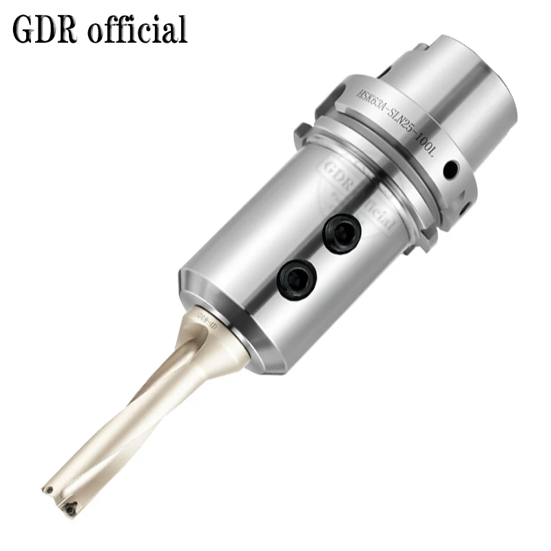 U Drill Side Fixed Tool Holder HSK63 HSK HSK63A SLN SLN16 SLN20 SLN25 SLN32 SLN40 U drill tool holder bracket tool Collet