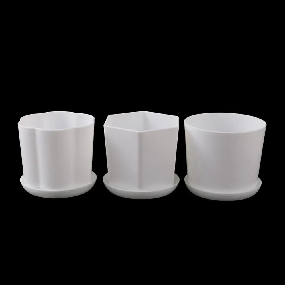 Plastic Flower Pot Cultivate Seedlings Planter Flower Plants Nursery Root Growing Box Container Home Garden Planting Supplies