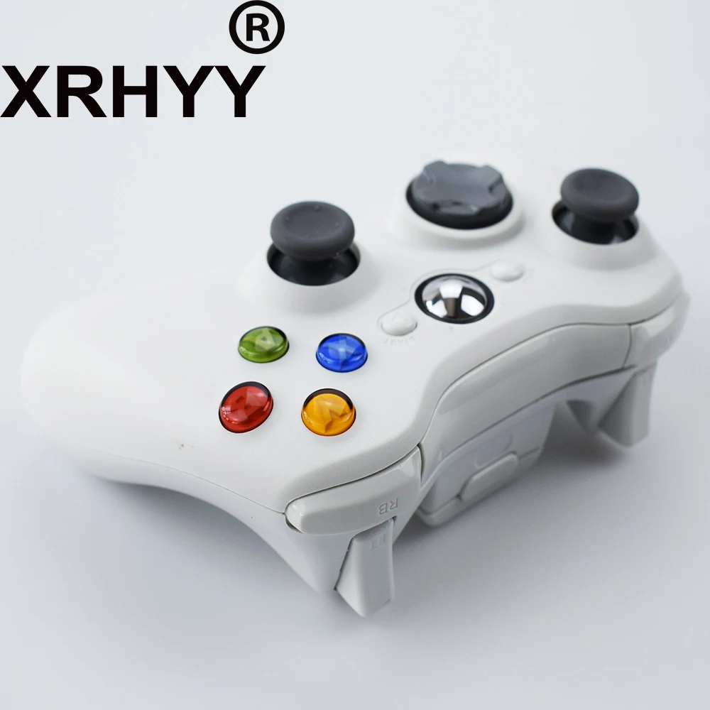 Xriy-controlador sem fio de xbox 360, 2.4ghz, controle remoto de videogame para xbox 360 slim e pc, windows 7,8,10