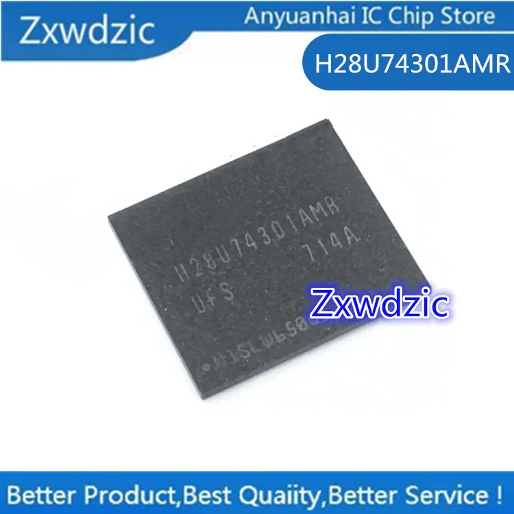 

1pcs 100% New Original H28U74301AMR BGA EMMC Memory Chip 64G