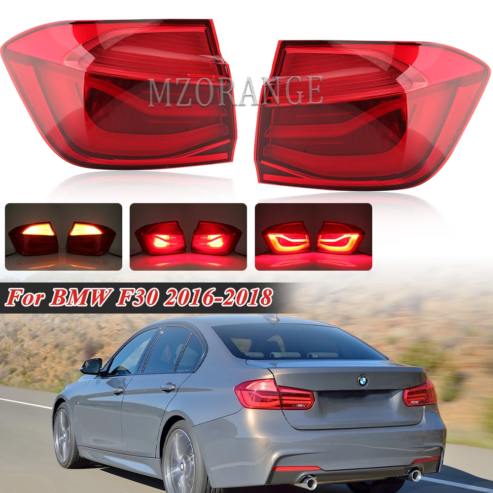 LED Tail Light Outer Side For BMW F30 2016 2017 2018 3 Series F80 M3 Rear Brake Turn Signal New Stop Lamp Car Accessories