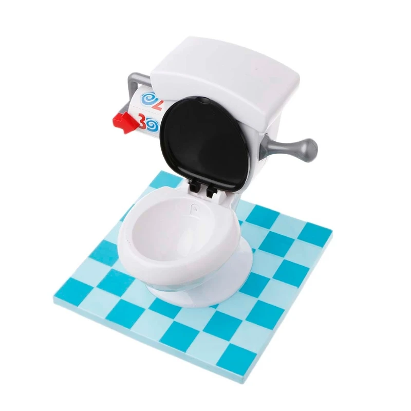 2023 New  Hilarious Board Toilet Game With Flush Sound Effects Kids Child Toys Bday Gifts