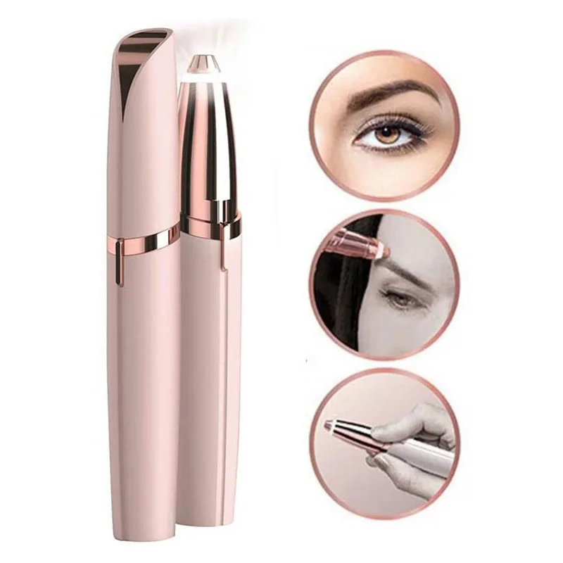 

Electric Face Hair Epilator Mini Portable Lip Hair Remover Shaver Razor Instant Painless Eyebrow Lipstick Trimmer For Lady