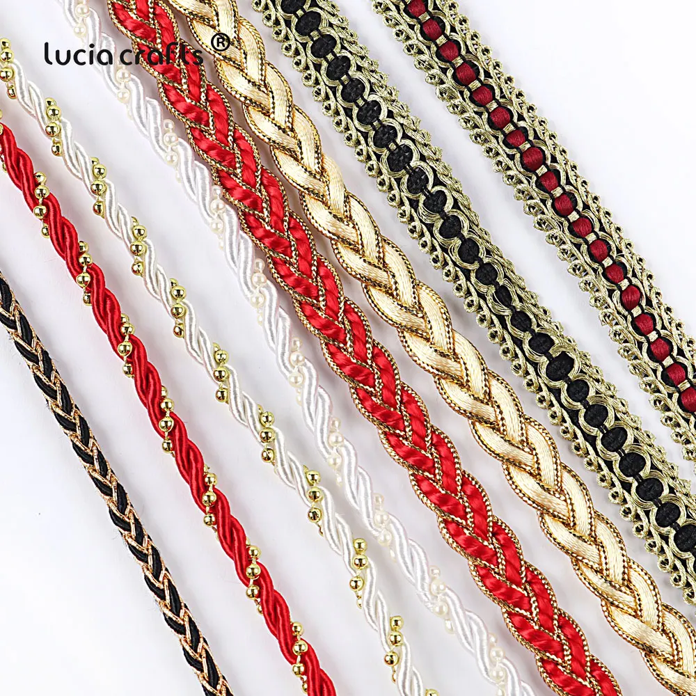 5yard 4-15mm Colorful Polyester Rope Home Decoration Accessories Rope For Bracelet Rustic DIY DIY Handmade Materials P0114